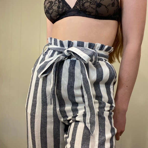 Forever 21 Pants - Forever 21 blue and white pants size | xsmall